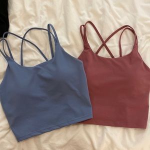 Workout tops (pair)